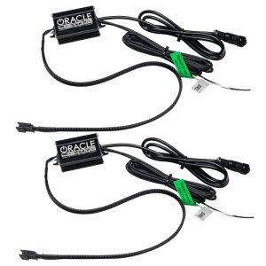 Nissan Titan Headlight DRL Upgrade Kit - ORACLE Lighting - ColorSHIFT w/ Simple Controller - RGB+W - `21-`22